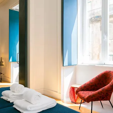 Apartamento Awarded 3 Bedrooms Upscale Flat@chiado Bairro Alto Lisboa
