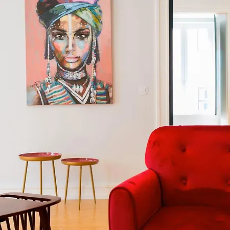 Appartamento Awarded 3 Bedrooms Upscale Flat@chiado Bairro Alto Lisbona