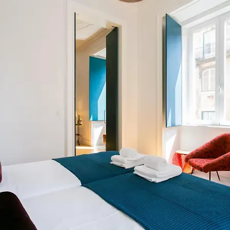 Awarded 3 Bedrooms Upscale Flat@chiado Bairro Alto Appartamento Lisbona